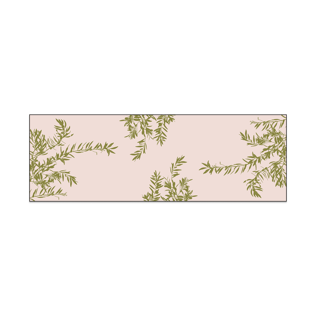 Leccino Hand-Block Printed Linen Voile Stole
