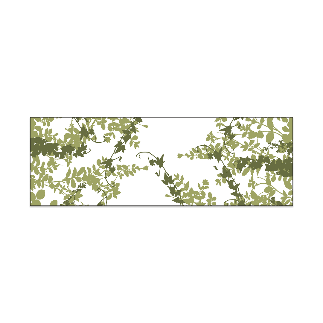 Giardino Hand-Block Printed Linen Voile Stole