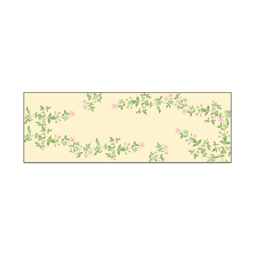 Caterina Hand-Block Printed Modal-Linen-Silk Stole