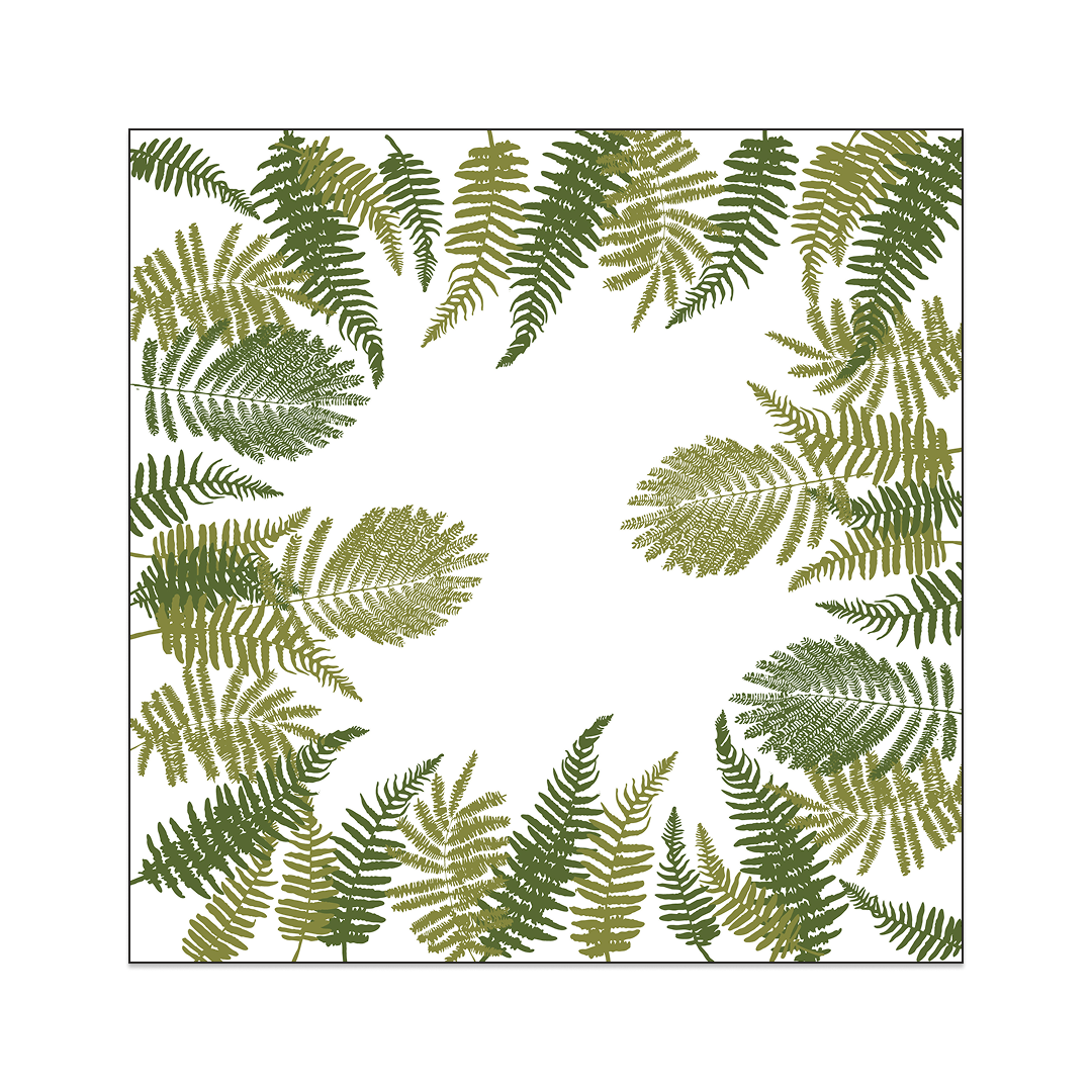 Clematis Hand-Block Printed Oversized Modal-Linen-Silk Scarf